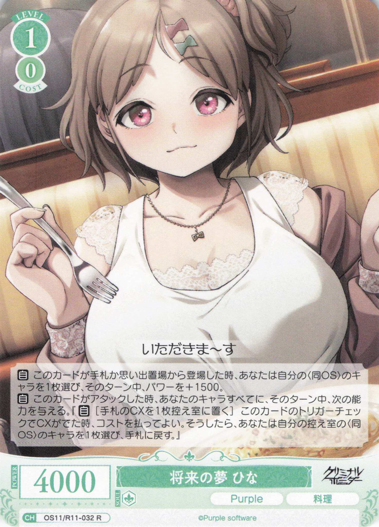 将来の夢 ひな(R)(OS11/R11-032)